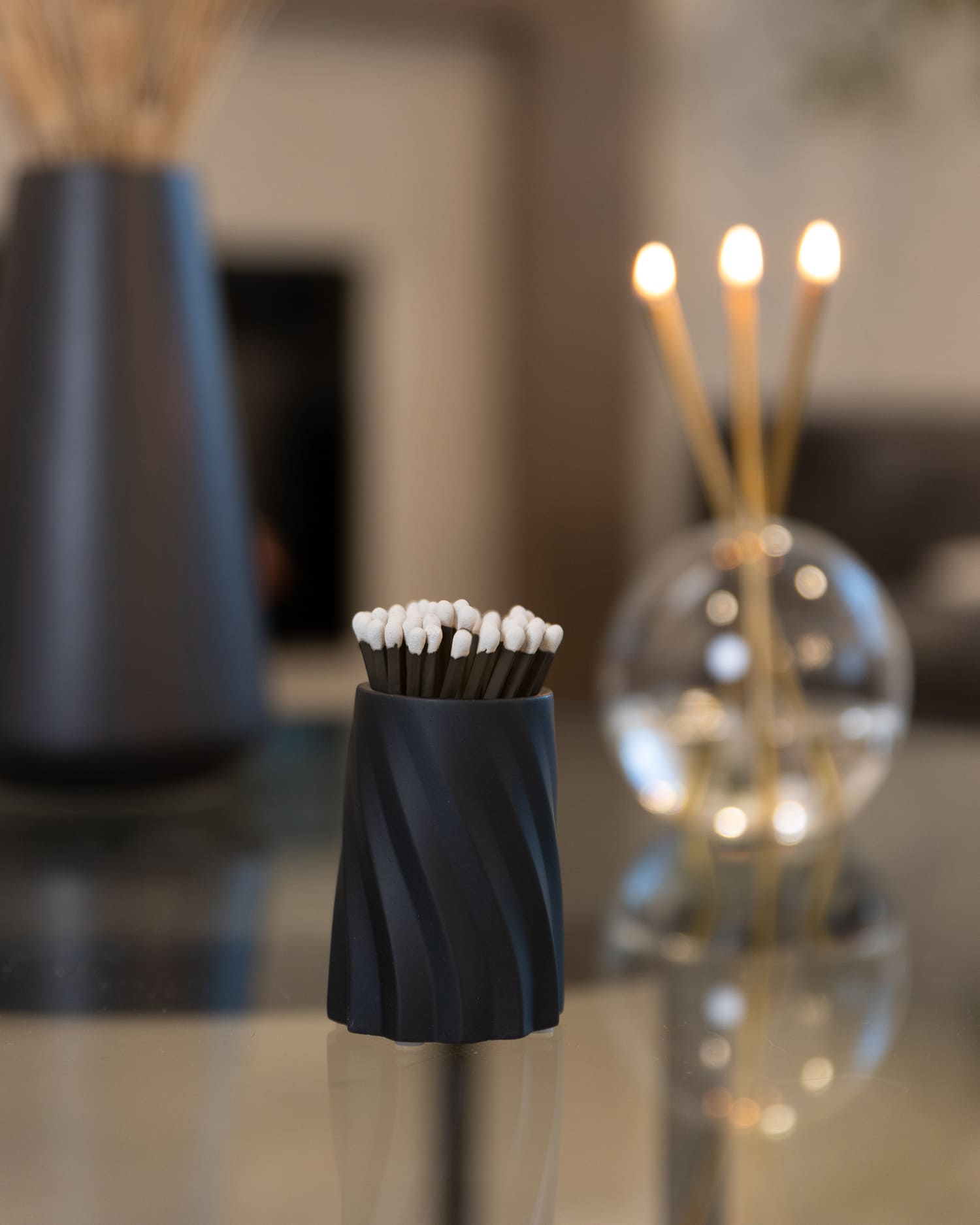 Concrete Safety Match Set
